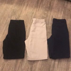Lot of 3 Boys Uniform Shorts